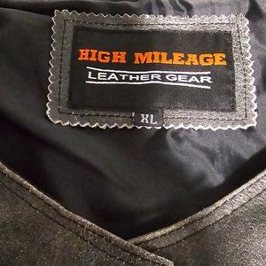 Weathered Leather Vest